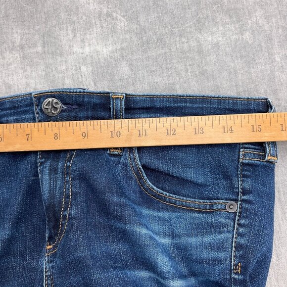 Adriano Goldschmied Jeans Women 29 Stilt Roll Up Cigarette Low Stretch USA - Picture 6 of 13